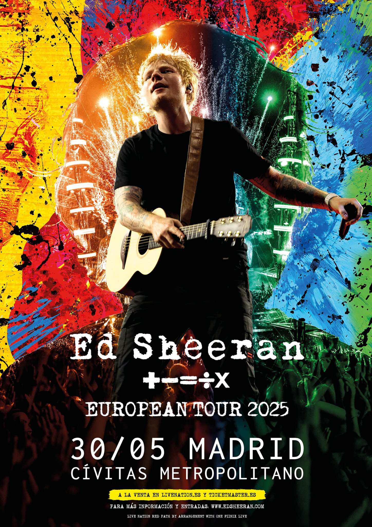 ed sheeran madrid 2025